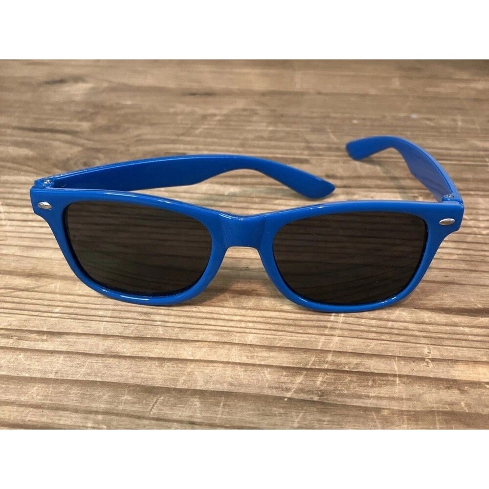 Hot Wheels Skate Kids Sunglasses Royal Blue Wayfarer Style Drop Into Hot Wheels